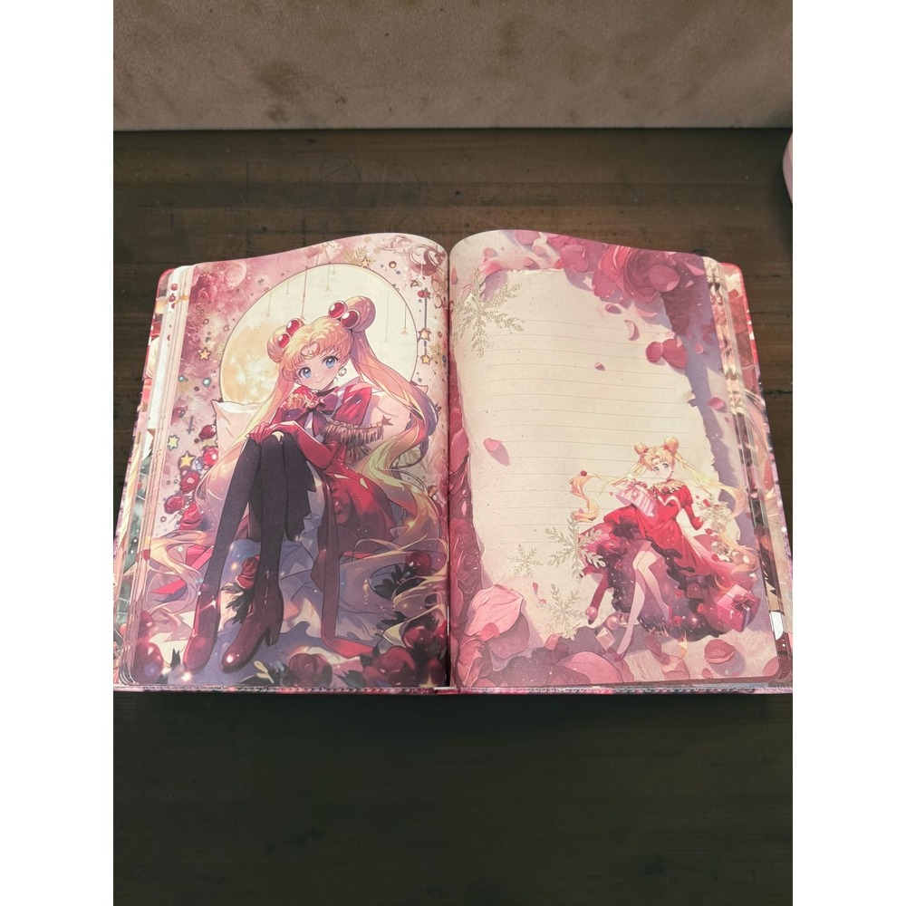 Sailor Moon B5 Journal Notebook Anime Usagi Tsukino Lined Paper - Picture 3 of 4